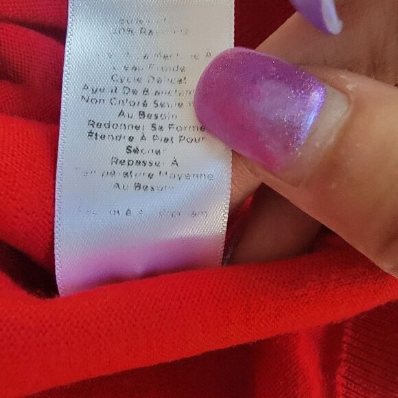 Talbots Button Up Lightweight Cardigan 3/4 Sleeves. Size M. - Picture 8 of 8